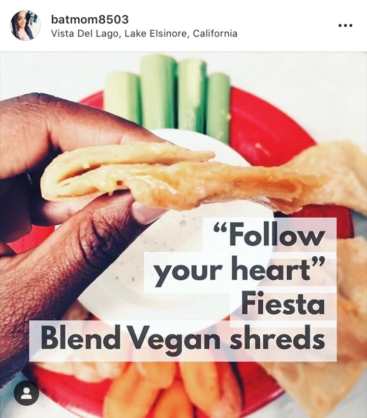 “Follow your heart” fiesta blend shreds